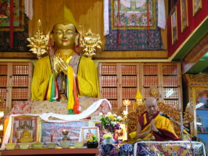 Lama Zopa Rinpoche during Lama Chopa Puja, March 29th